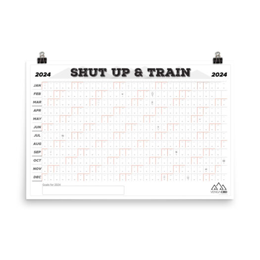 2024-Calendar Shut Up & Train